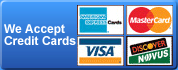 Locksmith Springfield accepts all major credit cards